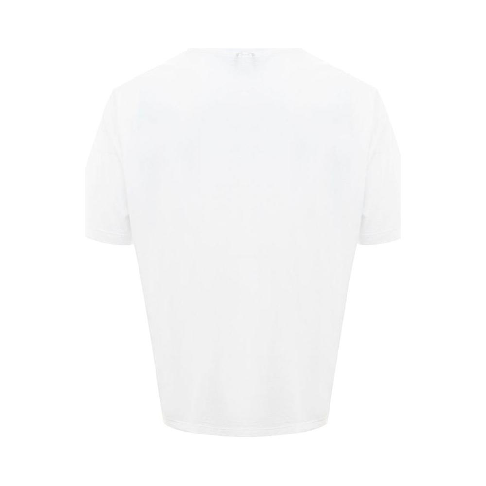 Paul & Shark White Cotton T-Shirt Paul & Shark White Smoke