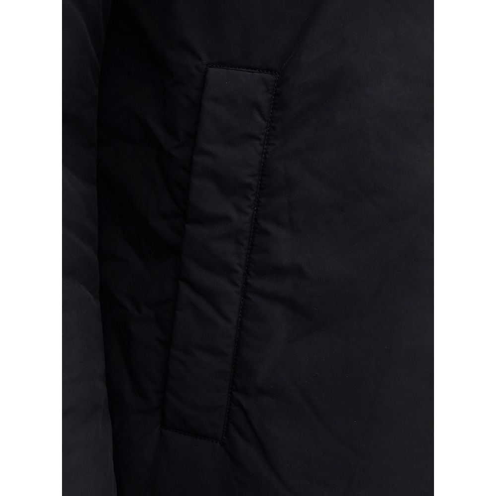 Add Chic Multicolor Polyamide Jacket Add Black