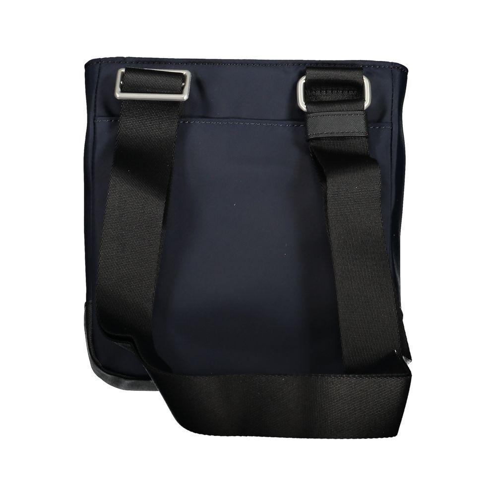 Tommy Hilfiger Sleek Blue Shoulder Bag with Contrasting Details Tommy Hilfiger Dark Slate Gray