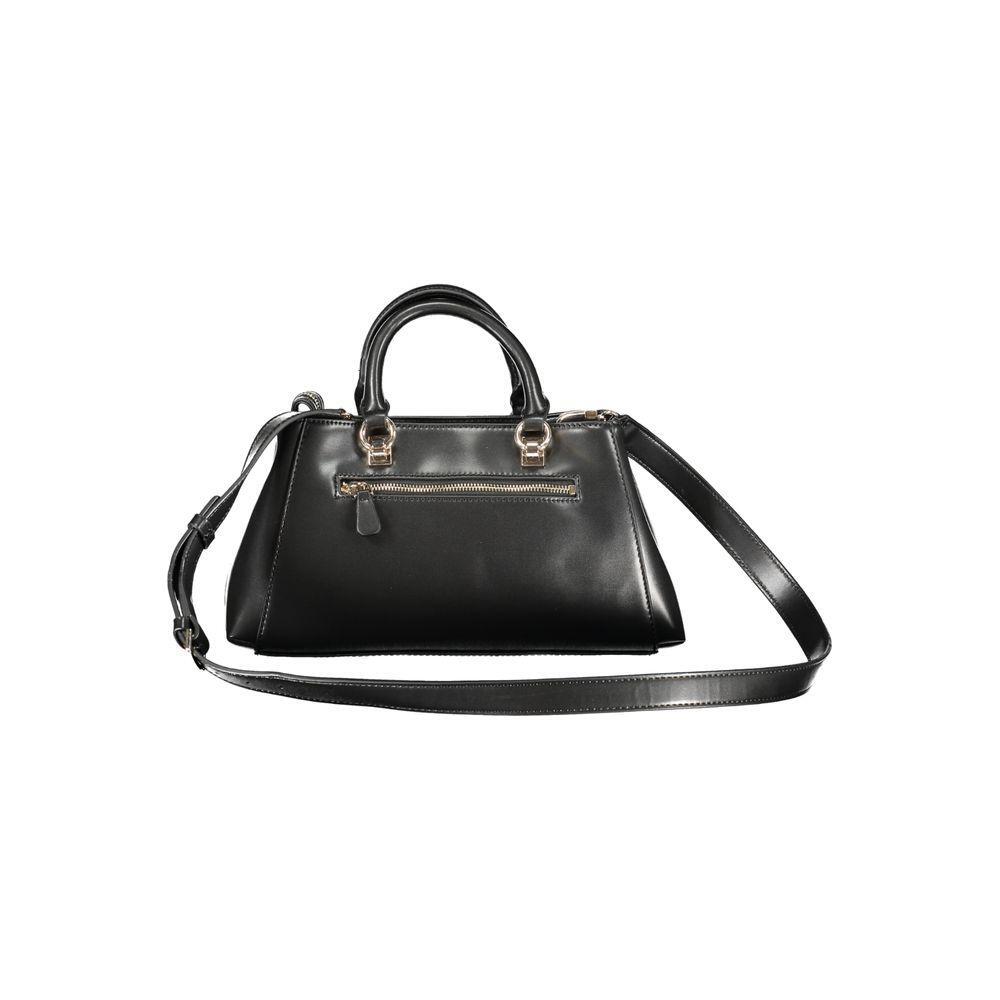 Guess Jeans Black Polyethylene Handbag GU-32199