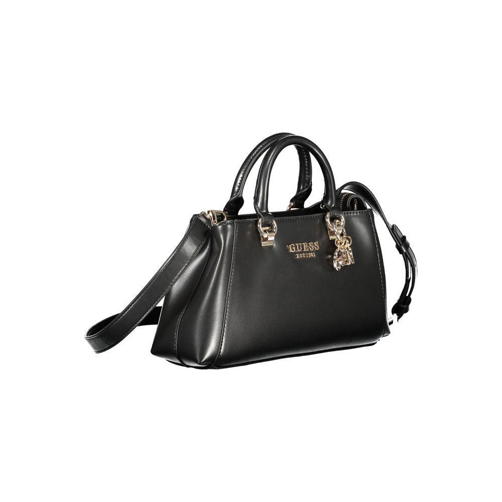 Guess Jeans Black Polyethylene Handbag GU-32199