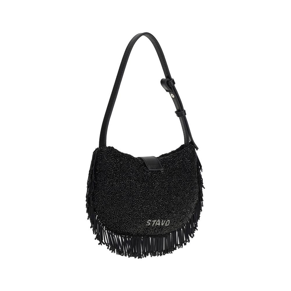 Staud Alana Shoulder Bag Staud Black