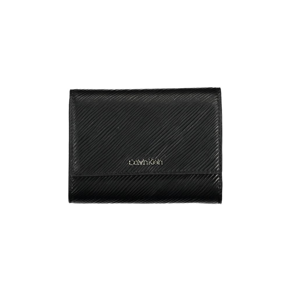 Calvin Klein Black Polyethylene Women Wallet Calvin Klein Dark Slate Gray
