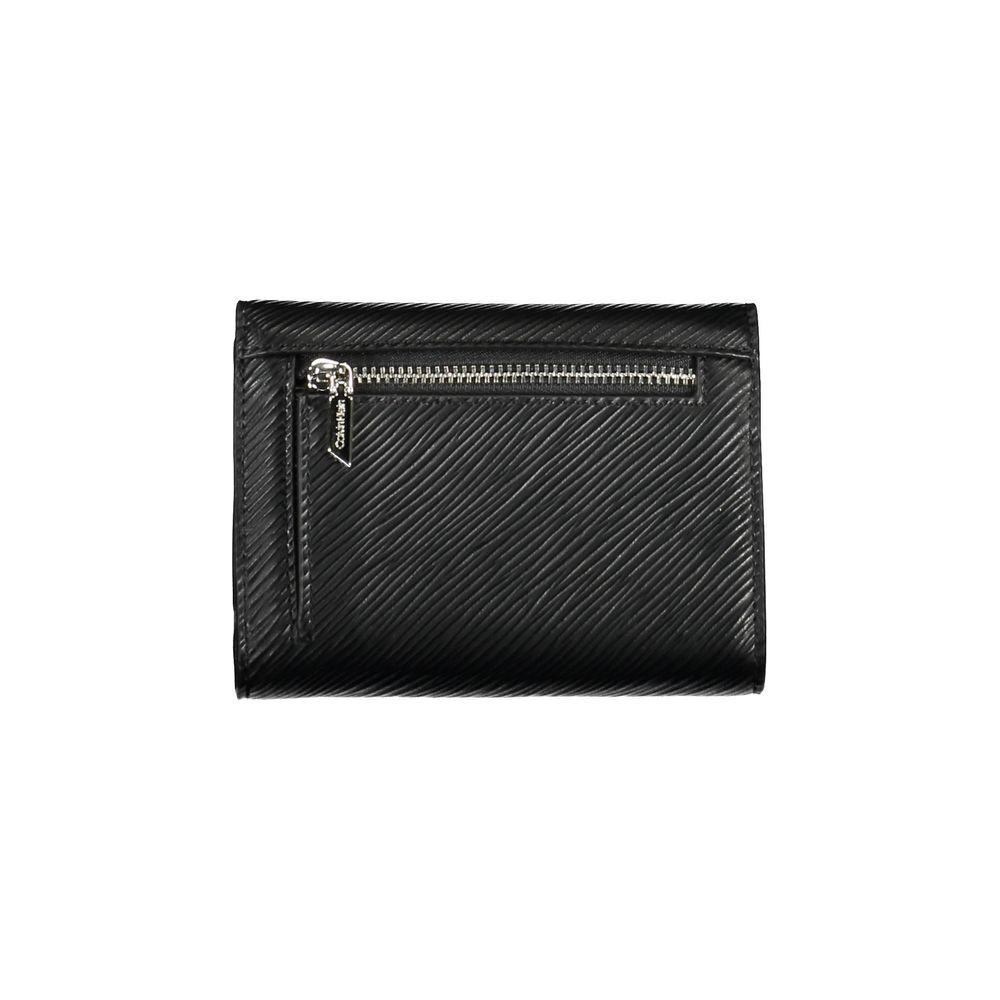 Calvin Klein Black Polyethylene Women Wallet Calvin Klein Dark Slate Gray