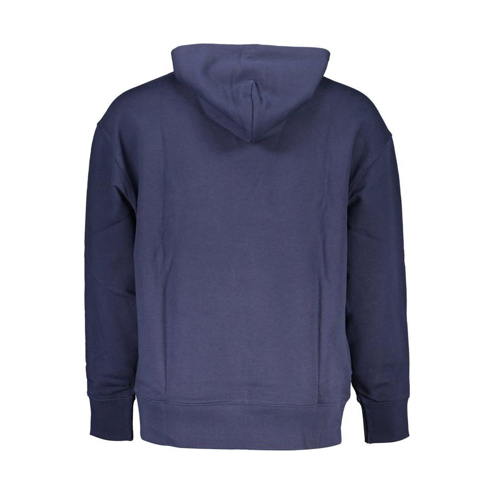 Tommy Hilfiger Blue Cotton Men Sweater Tommy Hilfiger Dark Slate Gray
