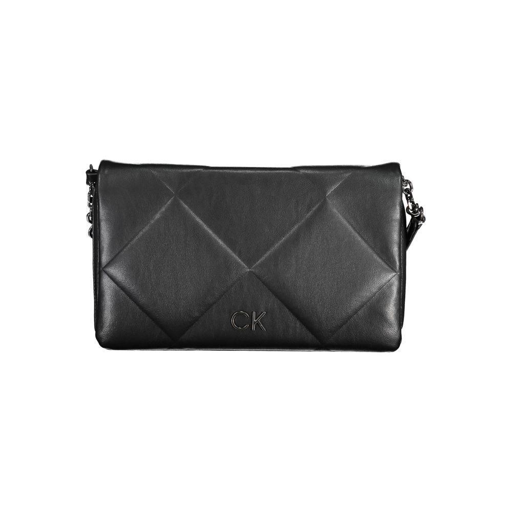 Calvin Klein Black Polyester Handbag CA-26302