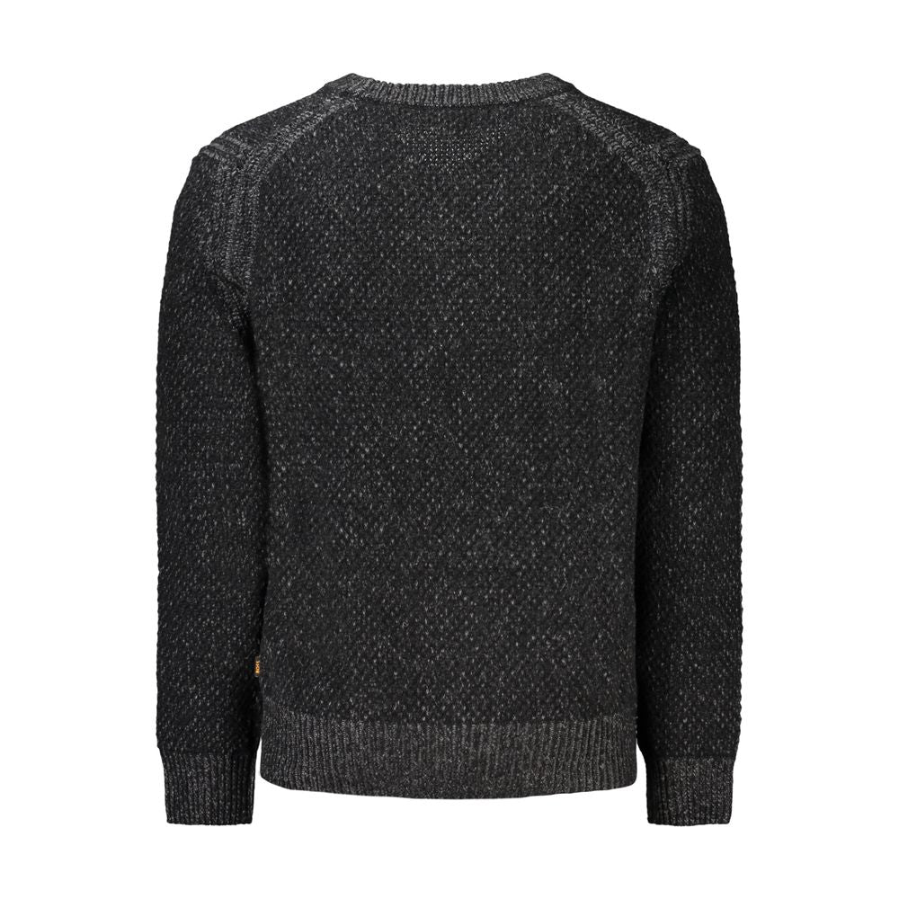 Hugo Boss Black Wool Men Sweater BO-34567-S