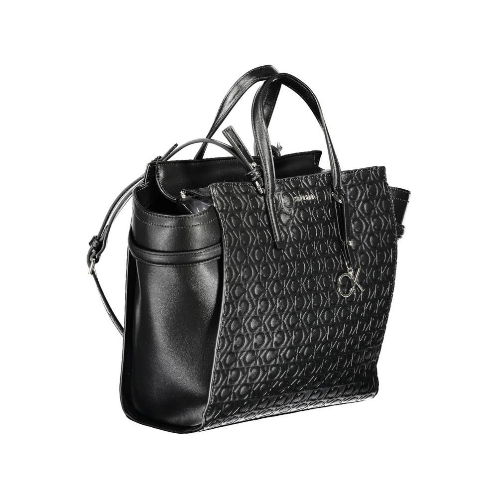 Calvin Klein Black Polyester Women Handbag Calvin Klein Dark Slate Gray