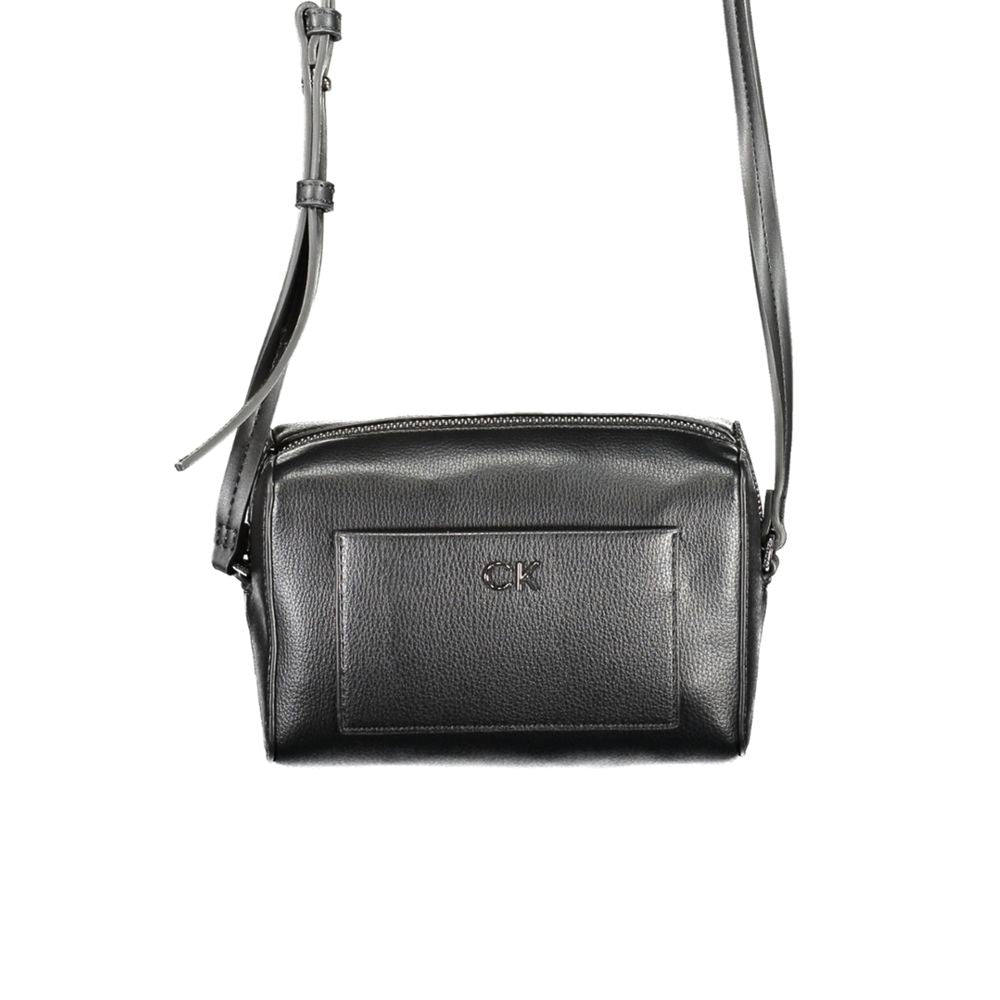 Calvin Klein Black Polyester Handbag Calvin Klein Dark Slate Gray