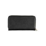 Tommy Hilfiger Black Polyethylene Women Wallet TO-17481