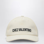 Valentino Garavani Chez Valentino ivory baseball cap 6W2HDA41FVH/Q_VALE-0AN_119