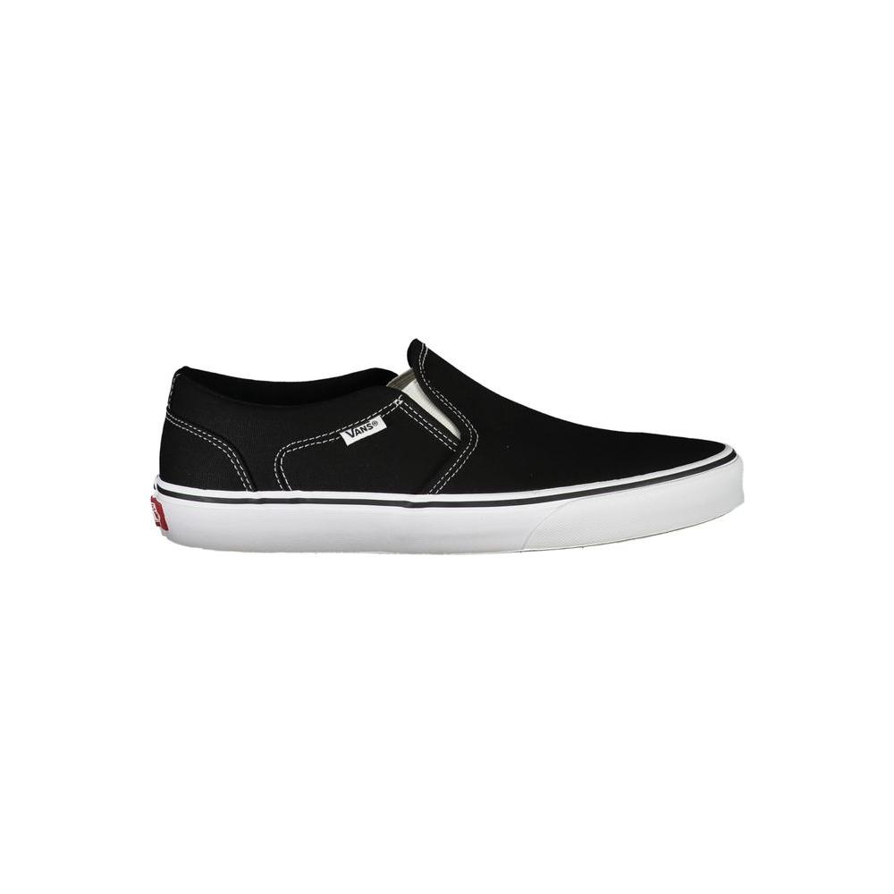 Vans Black Polyester Sneaker Vans Light Gray