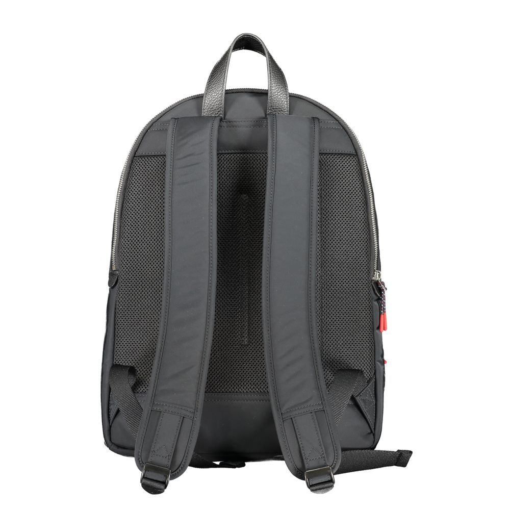 Tommy Hilfiger Black Polyester Backpack Tommy Hilfiger Dark Slate Gray