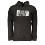 Cavalli Class Black Cotton Men Sweater CA-26800-S