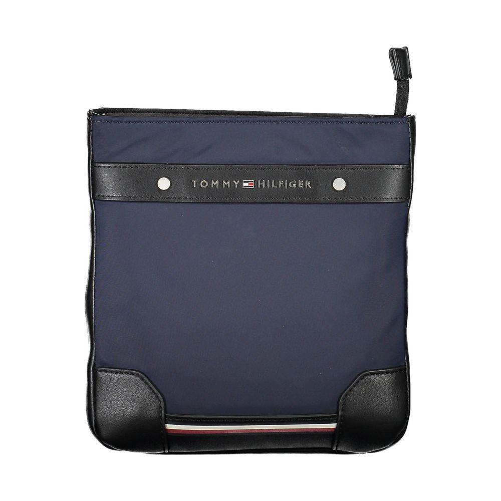Tommy Hilfiger Blue Polyester Men Shoulder Bag Tommy Hilfiger Dark Slate Gray