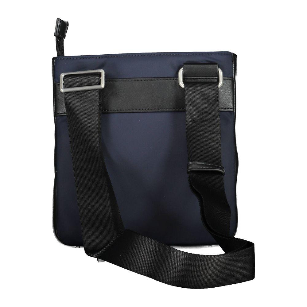 Tommy Hilfiger Blue Polyester Men Shoulder Bag Tommy Hilfiger Dark Slate Gray
