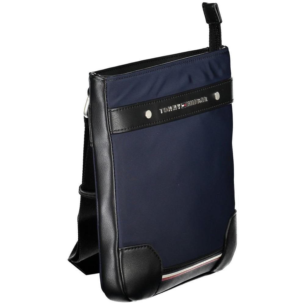 Tommy Hilfiger Blue Polyester Men Shoulder Bag Tommy Hilfiger Dark Slate Gray