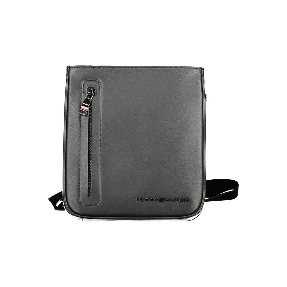 Tommy Hilfiger Black Polyethylene Shoulder Bag Tommy Hilfiger Dim Gray