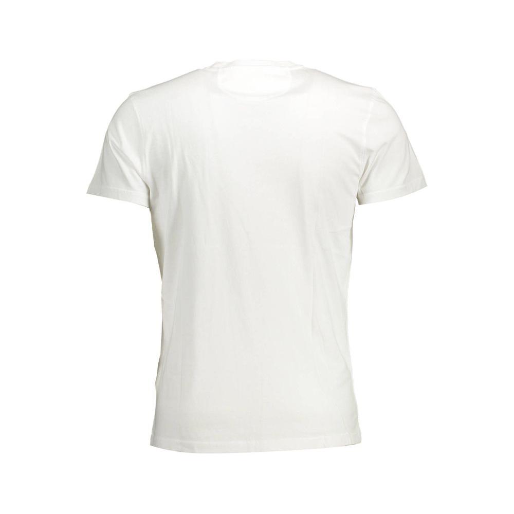La Martina Chic Crew Neck Embroidered Tee La Martina Beige