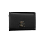 Tommy Hilfiger Black Polyethylene Women Wallet TO-26237