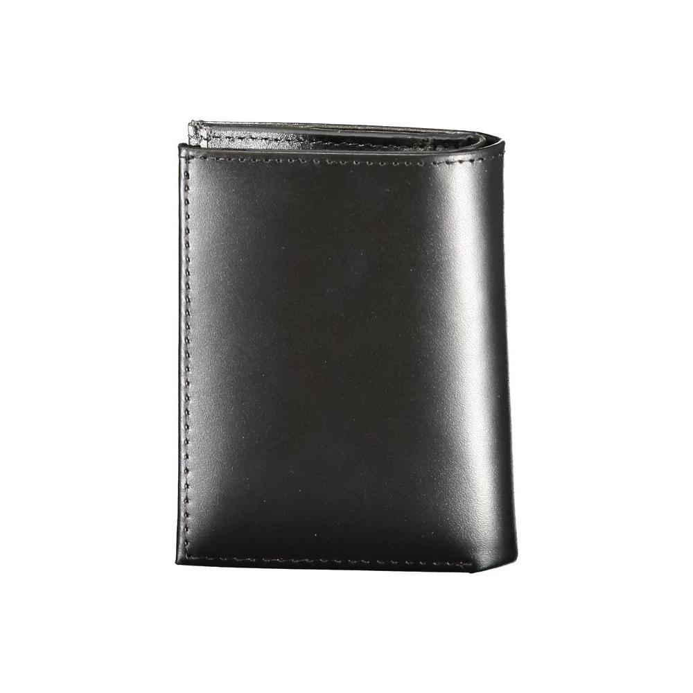 Calvin Klein Black Leather Wallet Calvin Klein Dark Slate Gray