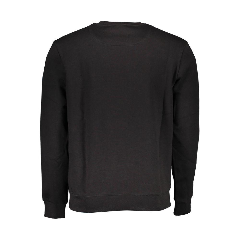 North Sails Black Cotton Men Sweater North Sails Dark Slate Gray