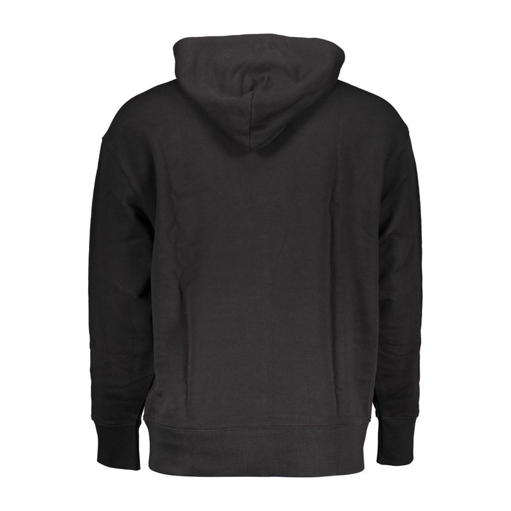 Tommy Hilfiger Sleek Cotton Hooded Sweatshirt with Logo Tommy Hilfiger Dark Slate Gray