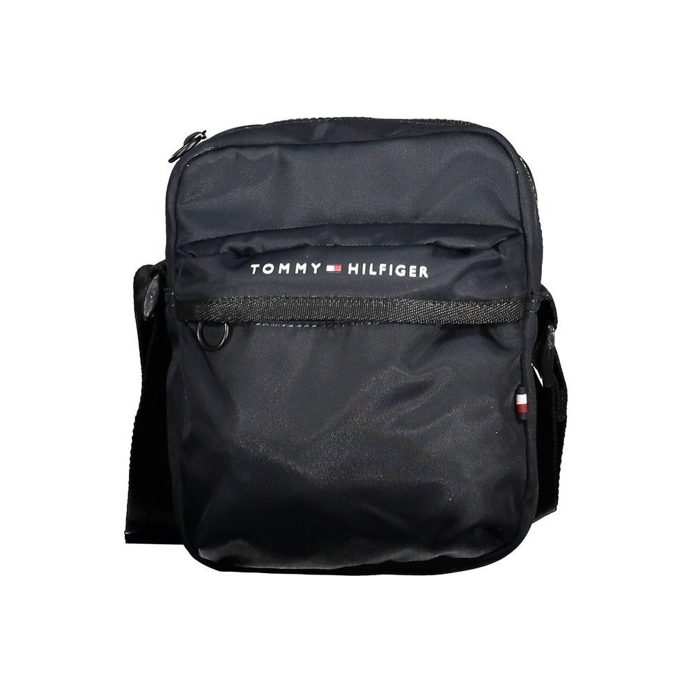Tommy Hilfiger Blue Polyester Men Shoulder Bag Tommy Hilfiger Dark Slate Gray