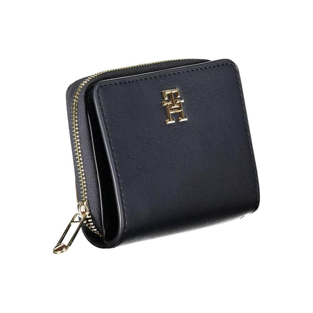 Tommy Hilfiger Sleek Blue Polyethylene Wallet Tommy Hilfiger Dark Slate Gray