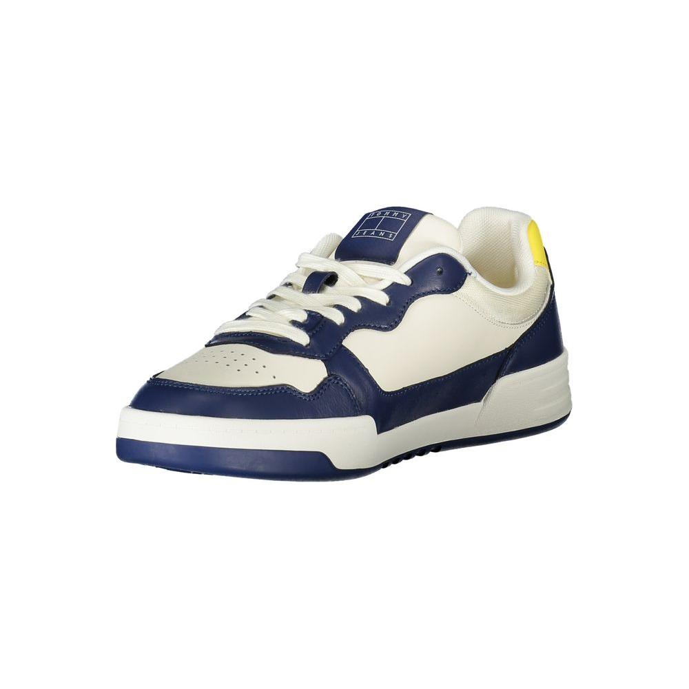 Tommy Hilfiger Blue Polyethylene Men Sneaker Tommy Hilfiger Dark Slate Gray