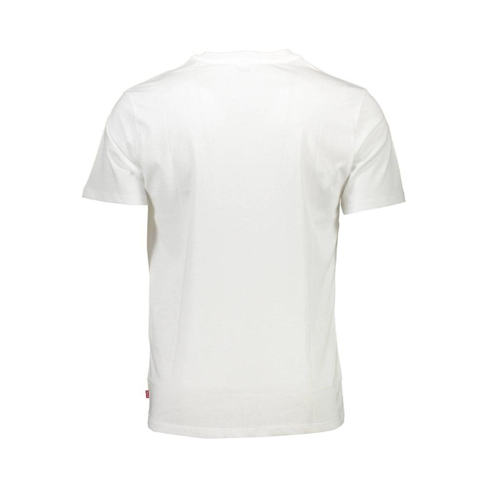 Levi's White Cotton Men T-Shirt Levi's Beige