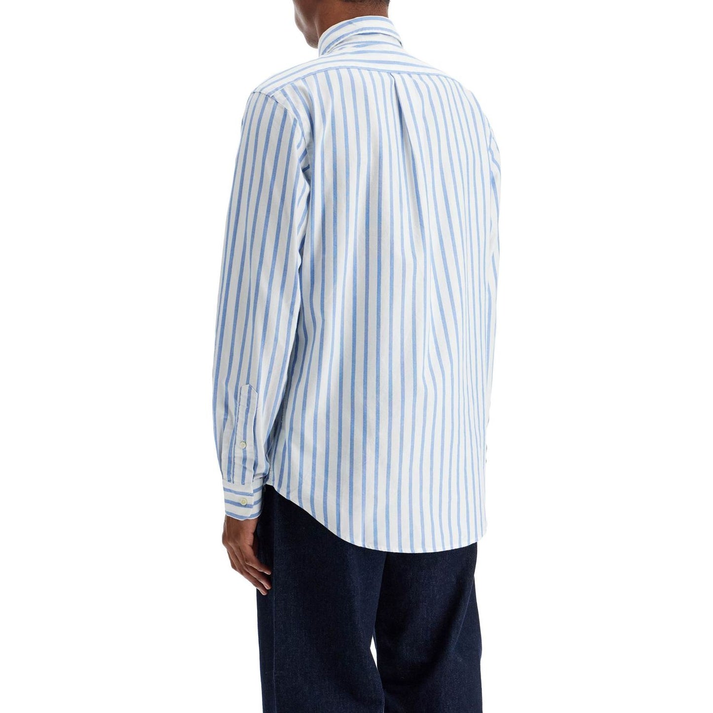 Polo Ralph Lauren custom fit shirt in striped oxford