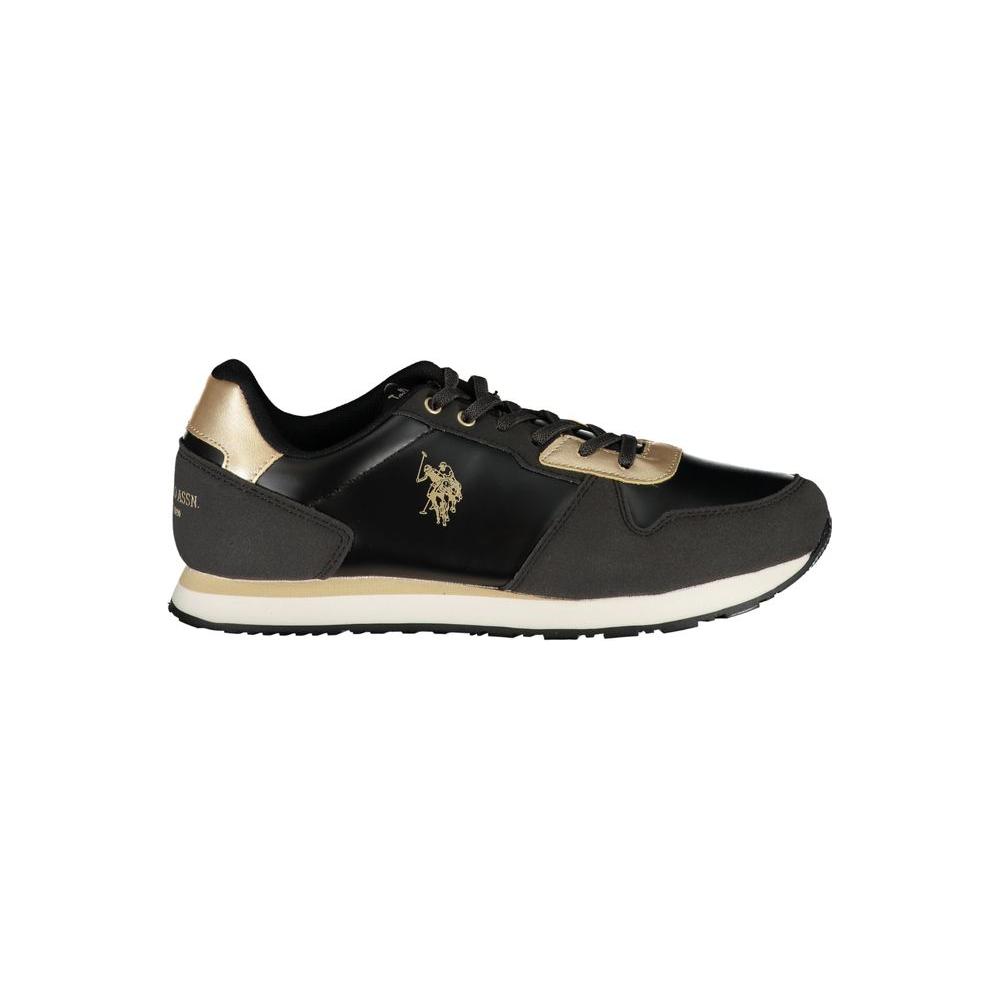 U.S. POLO ASSN. Black Polyester Sneaker U.S. POLO ASSN. Dark Slate Gray