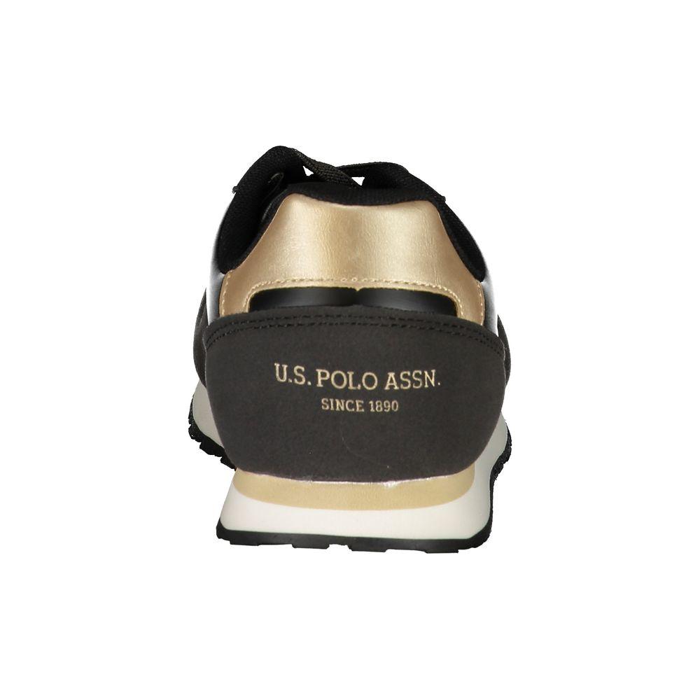 U.S. POLO ASSN. Black Polyester Sneaker U.S. POLO ASSN. Gray