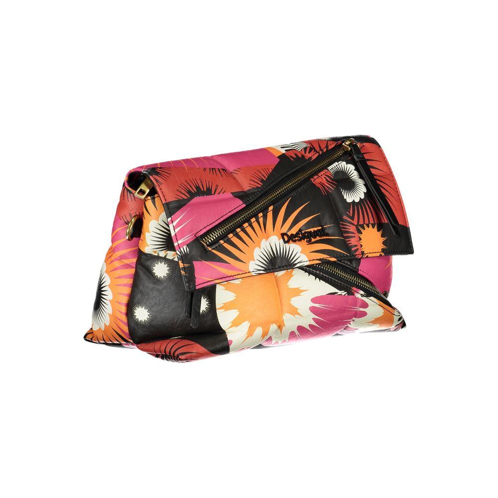 Desigual Black Polyethylene Handbag Desigual Dark Slate Gray