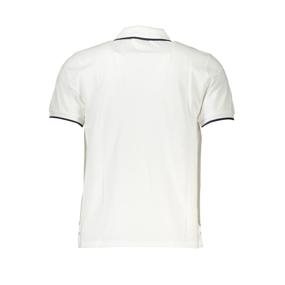 North Sails White Cotton Polo Shirt North Sails White Smoke