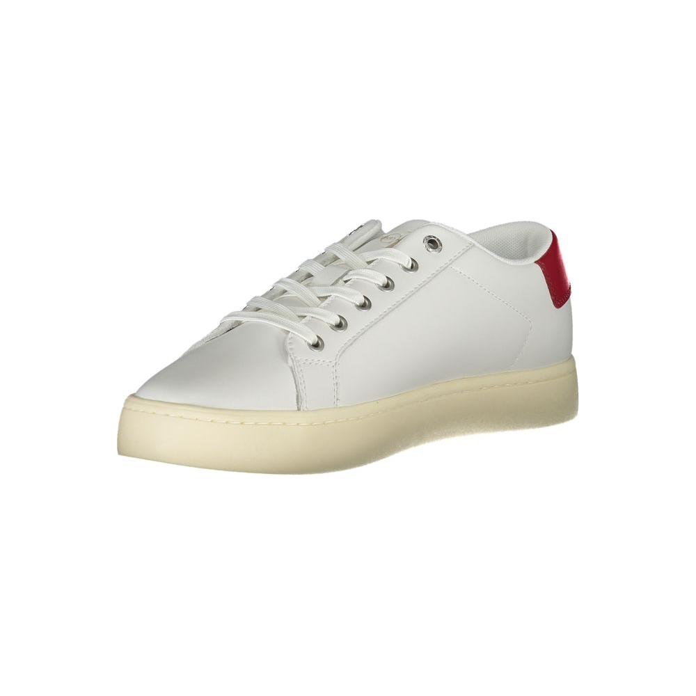 Calvin Klein Eco-Conscious White Lace-up Sneakers Calvin Klein Gray