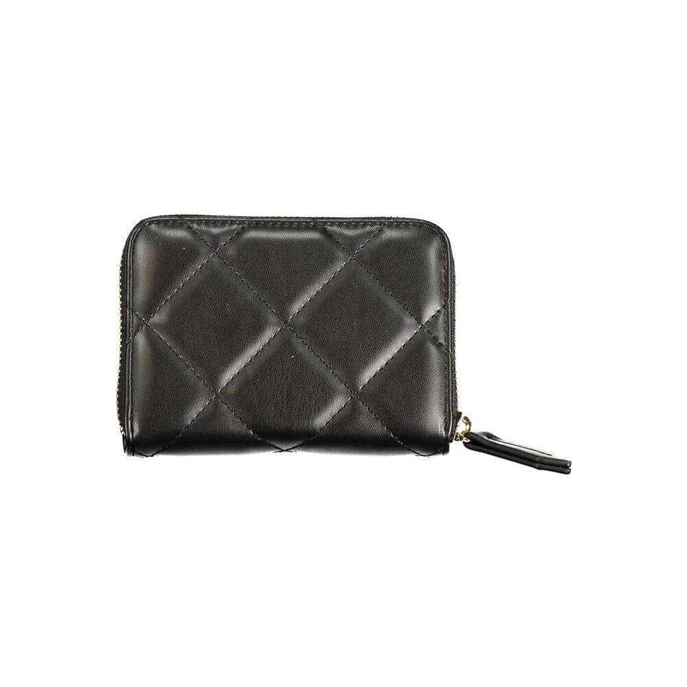 Valentino Bags Black Polyethylene Wallet Valentino Bags Dark Slate Gray