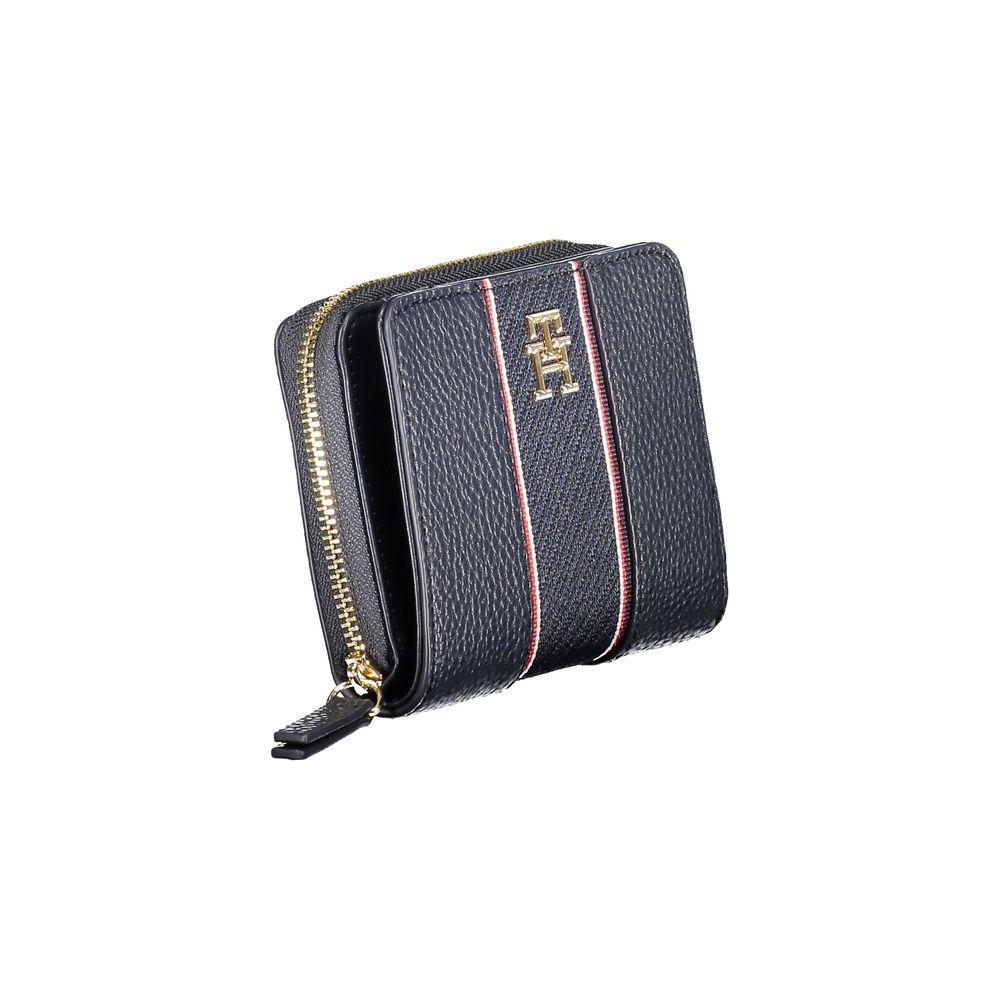 Tommy Hilfiger Blue Polyethylene Women Wallet Tommy Hilfiger Dark Slate Gray