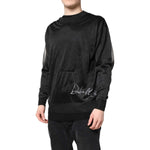 Dolce & Gabbana Black Logo Knitted Crewneck Pullover Sweater TSH87201-48