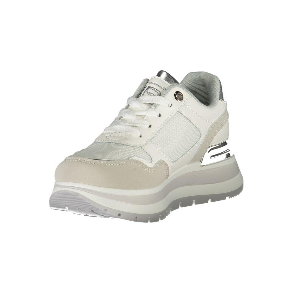 Laura Biagiotti White Polyester Women Sneaker Laura Biagiotti Gray