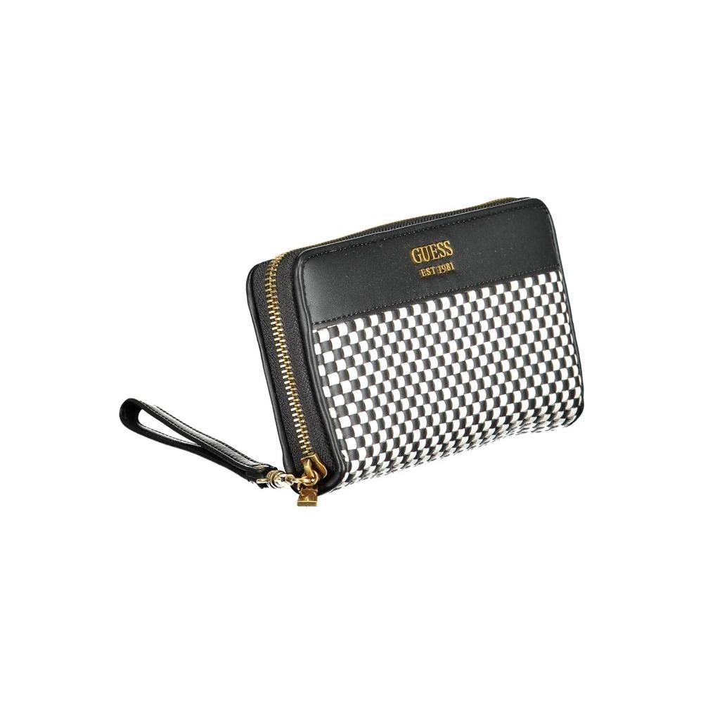 Guess Jeans Black Polyethylene Women Wallet