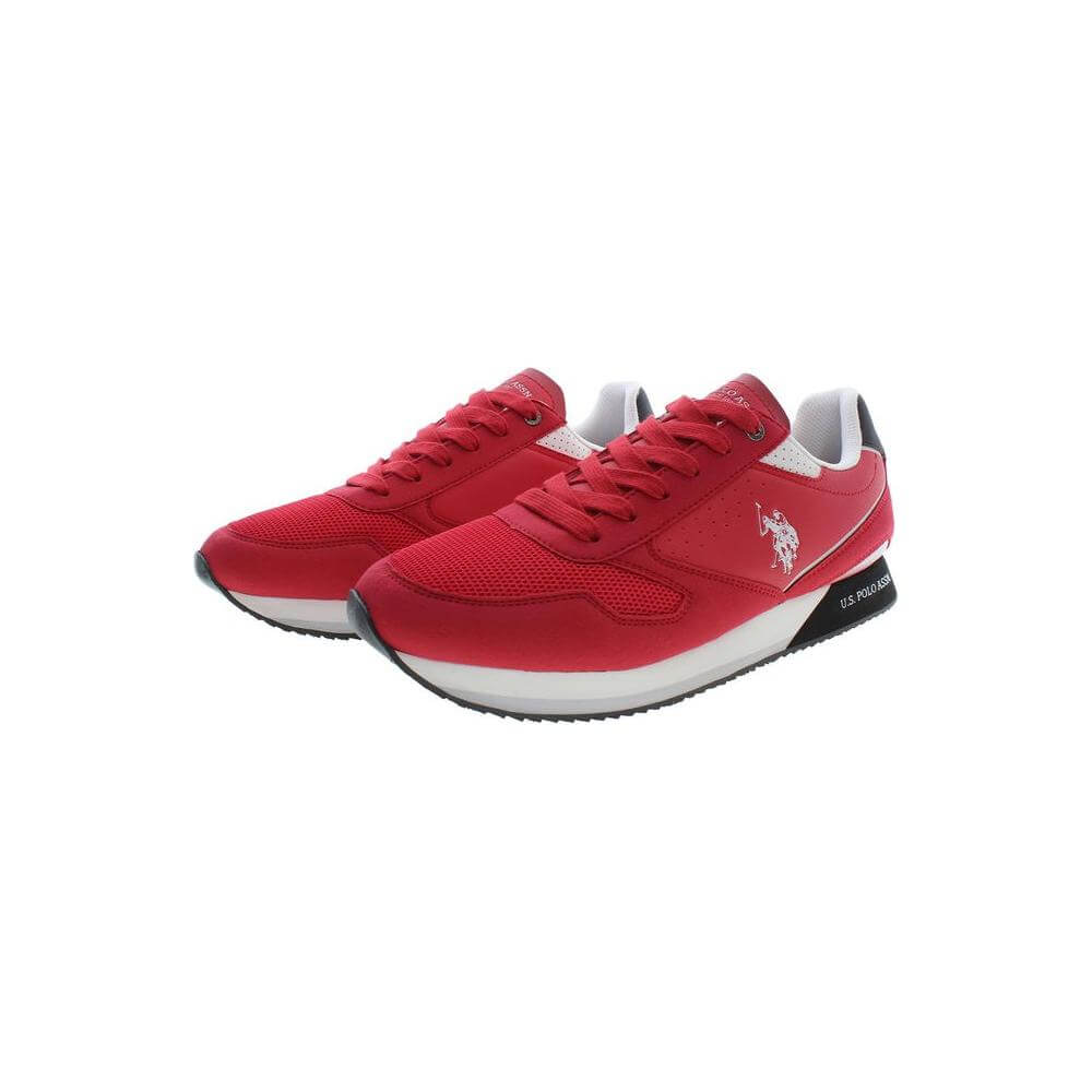 U.S. POLO ASSN. Red Polyester Men Sneaker