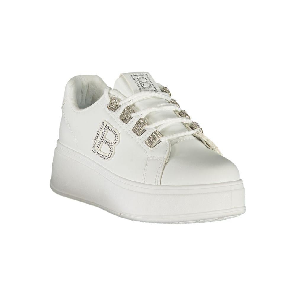 Laura Biagiotti White Polyester Women Sneaker