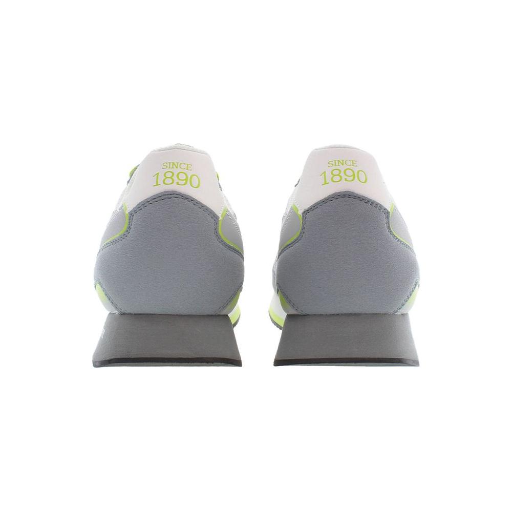 U.S. POLO ASSN. Gray Polyester Men Sneaker