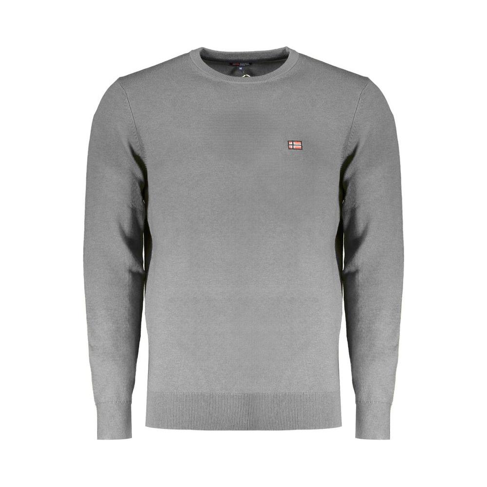 Norway 1963 Gray Polyester Men Sweater