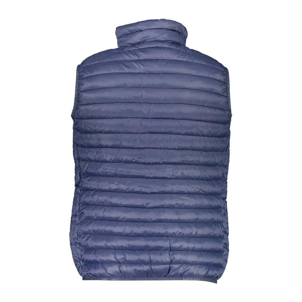 North Sails Blue Polyamide Men Jacket