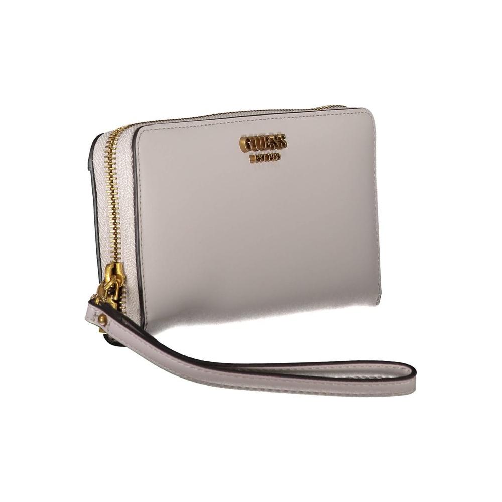 Guess Jeans Gray Polyethylene Women Wallet