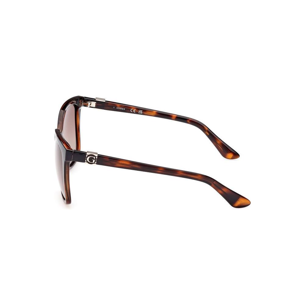 Guess Jeans Brown Injected Women Sunglass