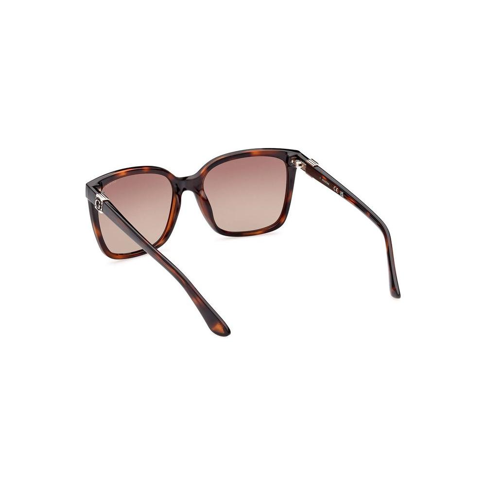 Guess Jeans Brown Injected Women Sunglass